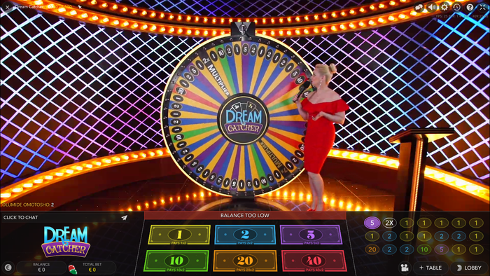 Wheel of Fortune with online casino live dealer Wheel of Fortune with online casino live dealer