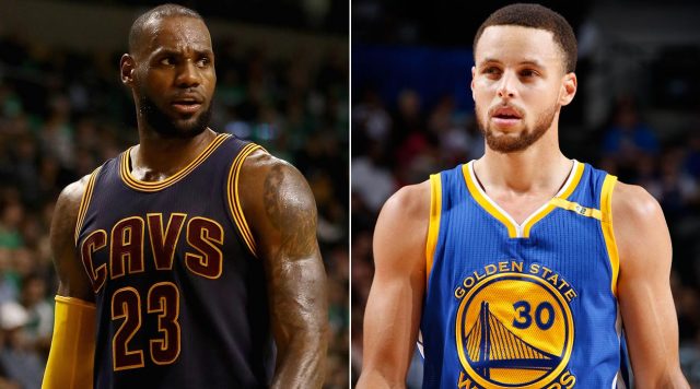 NBA Finals Game 3 LeBron James Steph Curry