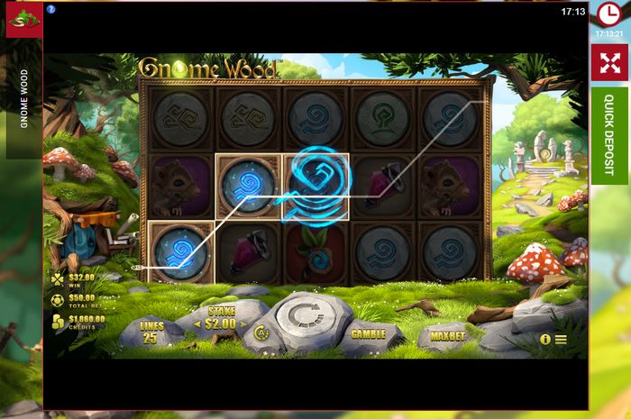 Gnome Wood slot design
