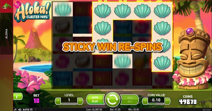 Сообщение о запуске Sticky Win Re-Spins