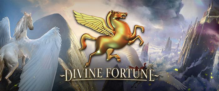 Постер игрового автомата Divine Fortune