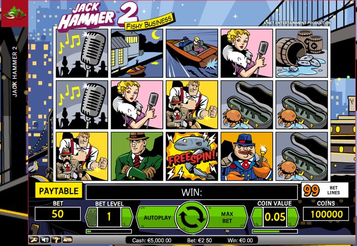 Приключенческий игровой автомат от NetEnt – Jack Hammer 2
