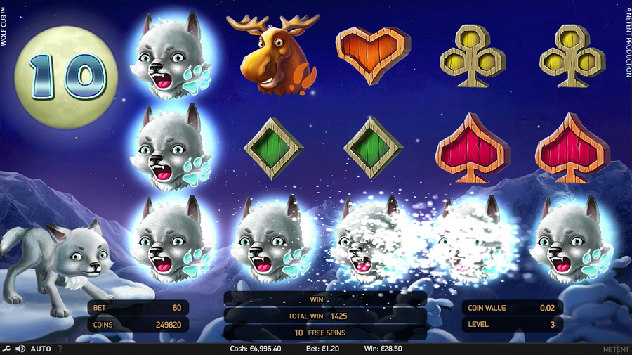 Автомат Wolf Cub: Blizzard Feature