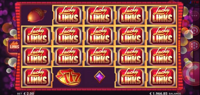 Автомат Lucky Links: заблокированные символы