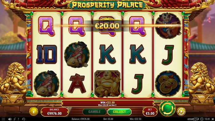 Слот Prosperity Palace: выигрыш