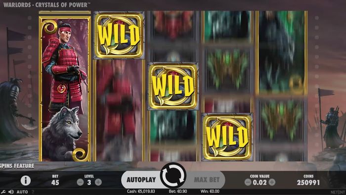 Samurai sword в Warlords: Crystals of Power