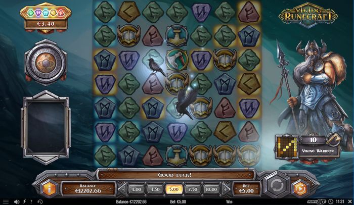 Viking Runecraft: Бог Один образует пары Wild