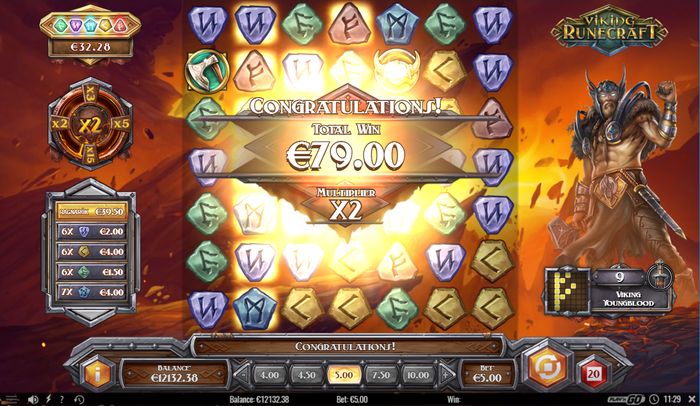 Viking Runecraft: крупный выигрыш в Ragnarok