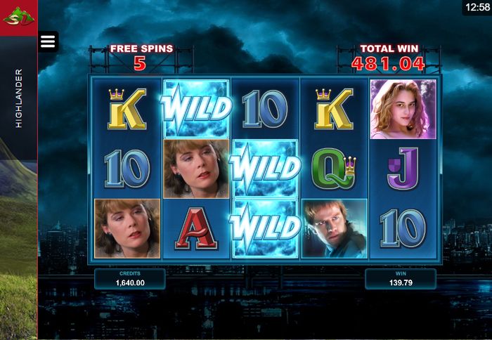 Игровой автомат Горец: Quickening Wilds