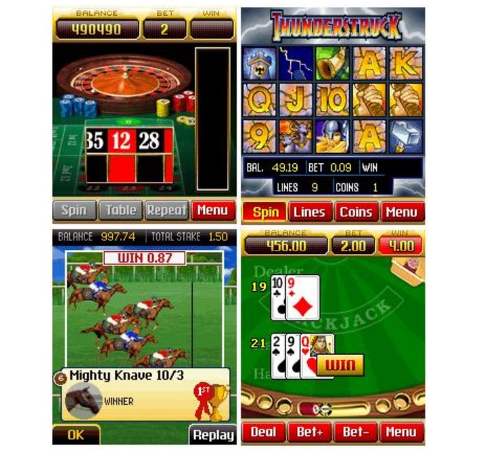 Spin3 от Microgaming – популярные в 2007 году игры для мобильного казино