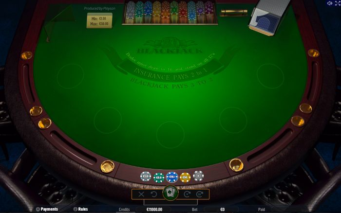 Blackjack от Playson