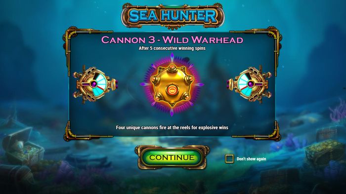 Заставка Wild Warhead в слоте Sea Hunter