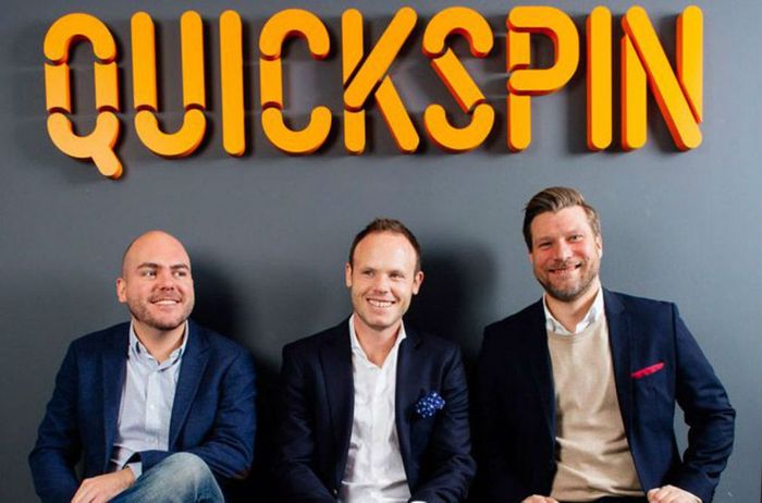 Лидеры Quickspin: Даниэль Линдберг, Матс Вестерлунд, Йоахим Тиммерманс