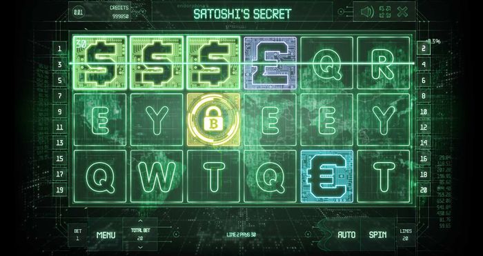 Satoshi’s Secret: выигрышная комбинация