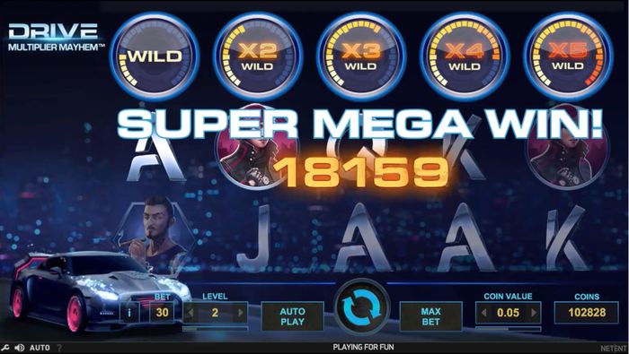 Wild-мультипликаторы в Drive: Multiplier Mayhem