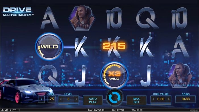 Слот Drive: комбинация с участием Wild