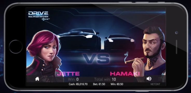 Слот Drive Multiplier Mayhem: мобильная версия