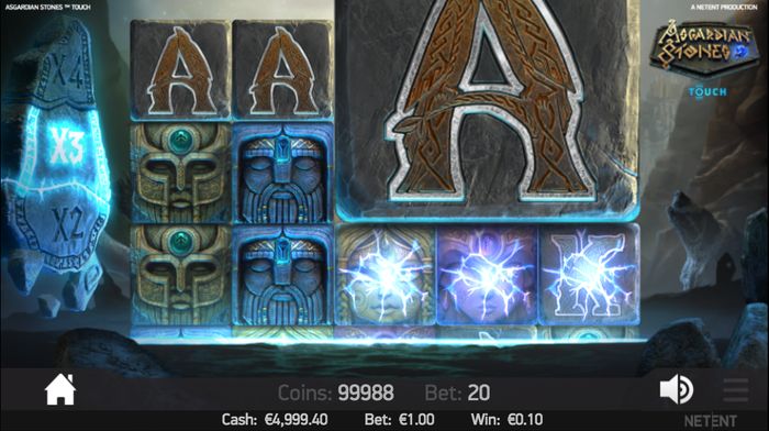 Слот Asgardian Stones: бонусная опция Colossal Crush