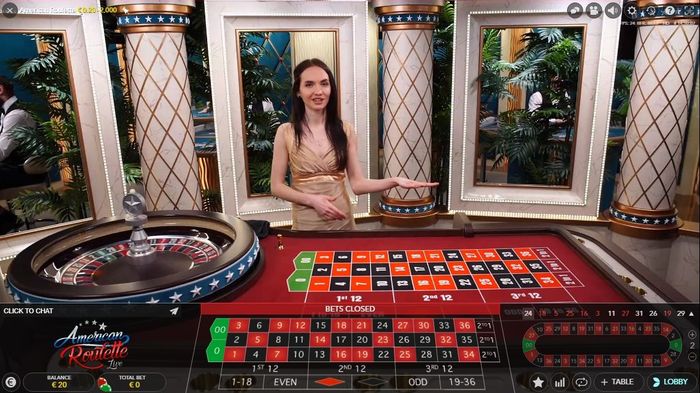 Американская Evolution Live Roulette