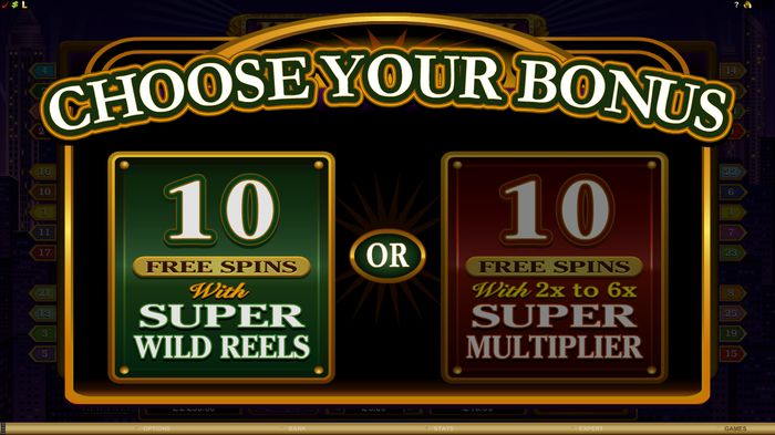 High Society: bonus games