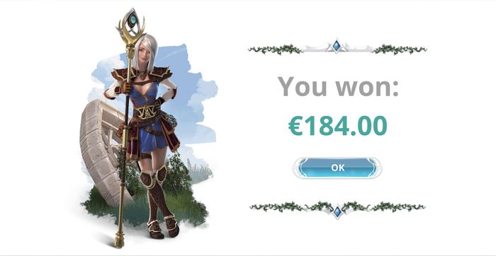 Adelia: The Fortune Wielder: суммарный выигрыш в фриспинах