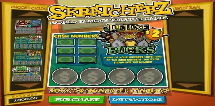 BetSoft: карты Skratcherz