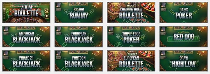 BetSoft: игры на столах