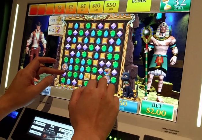 Pharaoh’s Secret Temple: skill game