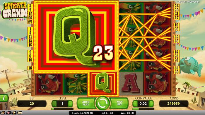 Spinata Grande slot: gigantic symbol