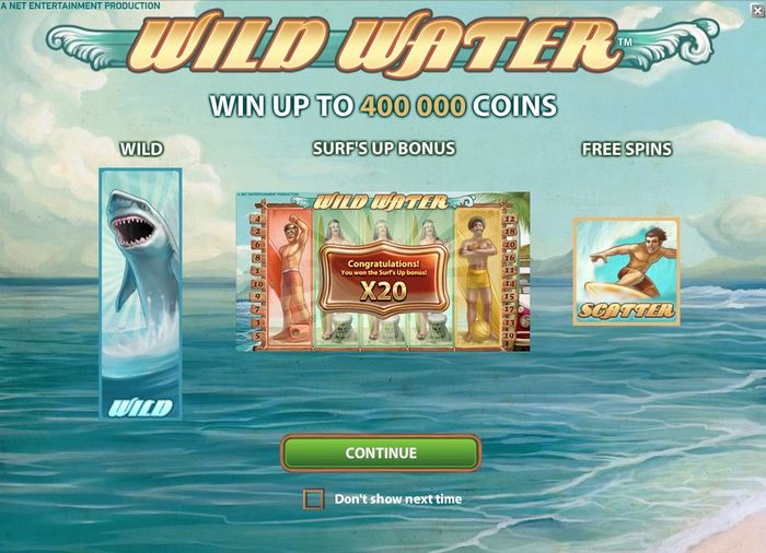 Играть в Wild Water: основные фишки