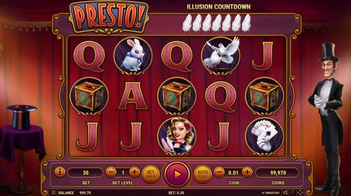 Slot 2018: Presto! from Habanero