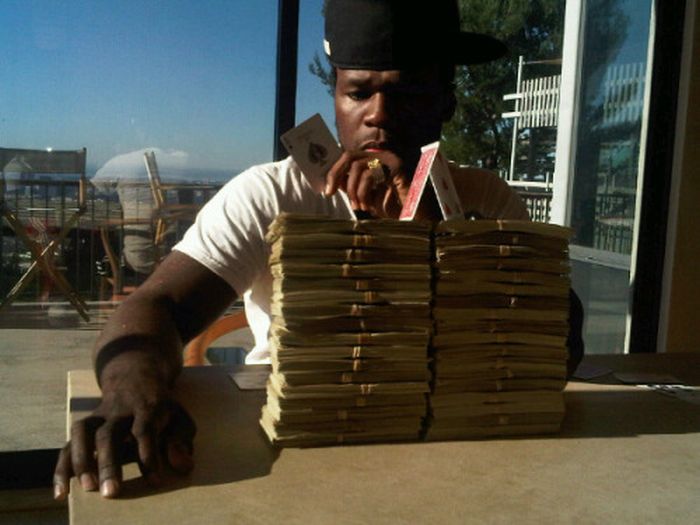 50 Cent won 500 000 in bets