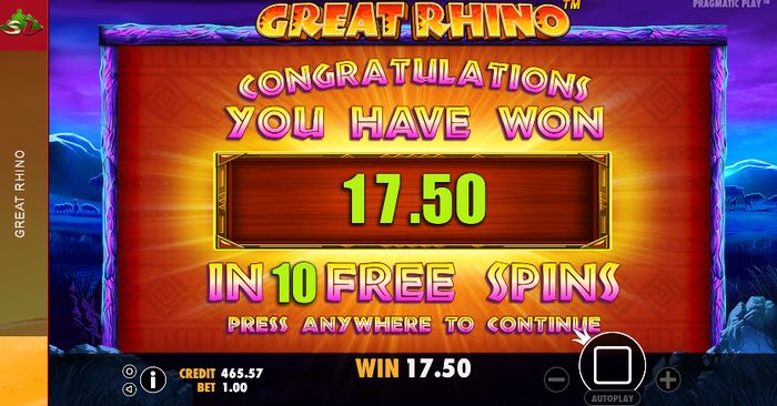 Great Rhino Pragmatic Play: выигрыш в фриспинах