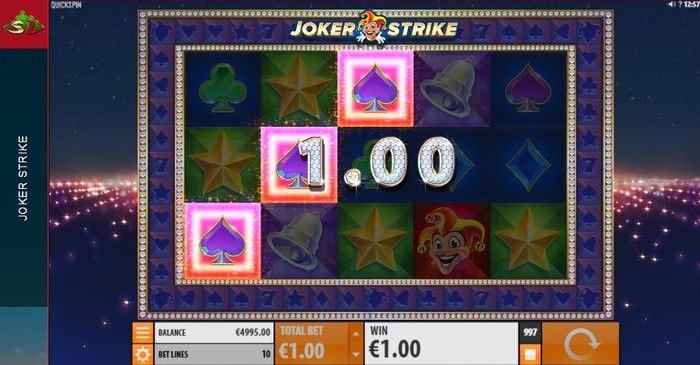 Joker Strike slot: combo