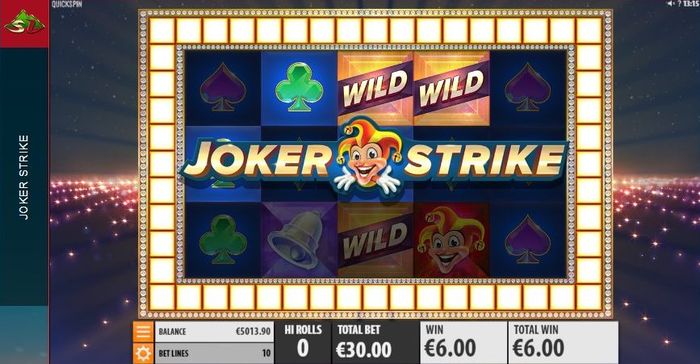 Joker Strike feature
