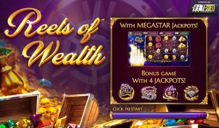 Новые автоматы 2018: Reels of Wealth от BetSoft