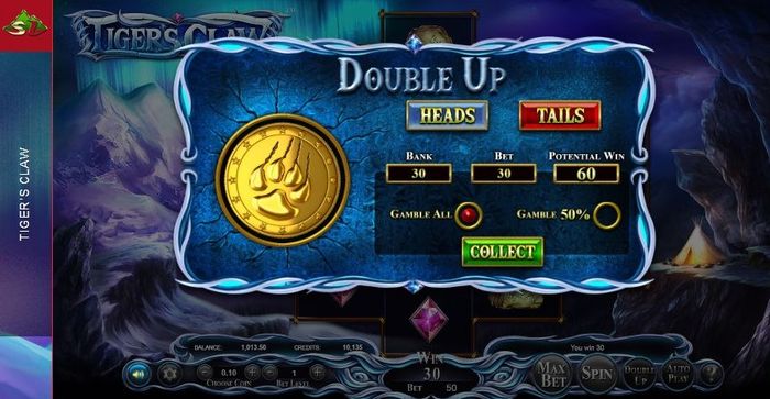 Игровой автомат Tigers Claw Betsoft: Double Up