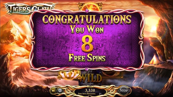 Игровой автомат Tigers Claw Betsoft: фриспины