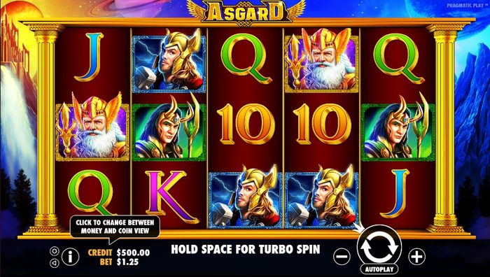 Автомат 2018: Asgard Pragmatic Play