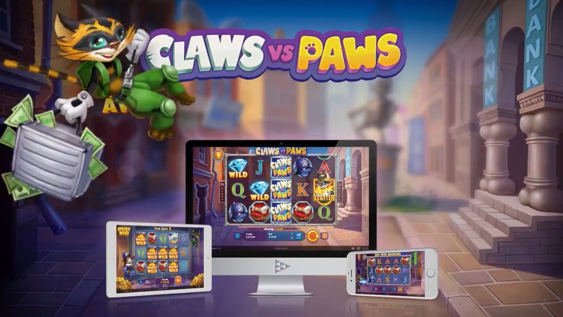 Играть в Claws vs Paws можно на ПК, планшетах и смартфонах