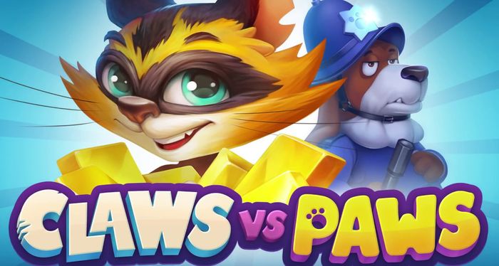 Paws vs Claws от Playson: постер