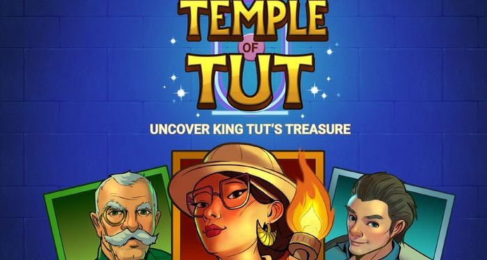Постер к игровому автомату Temple of Tut от Microgaming