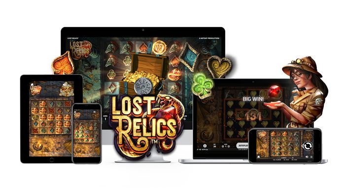 Мобильная и десктопная версия Lost Relics NetEnt